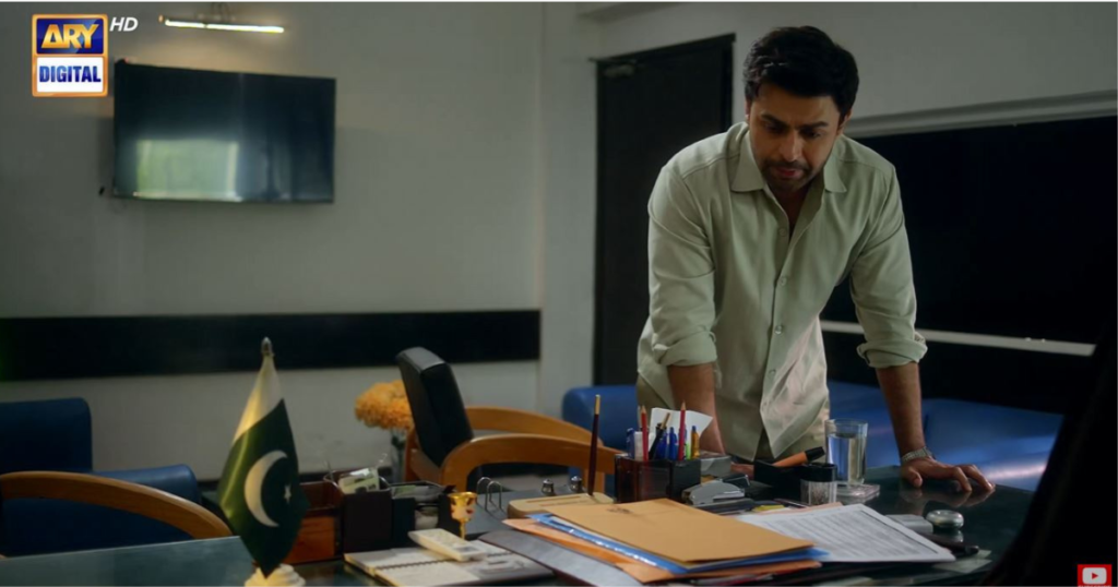 Anas in an emotional scene from Bas Tera Saath Ho challenging the idea that men must always be strong