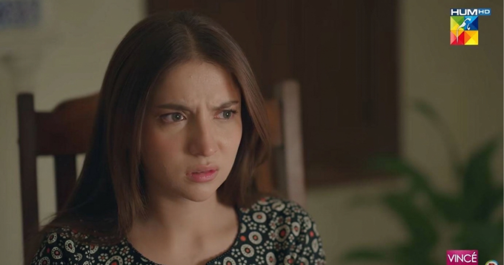 Hurmat is annoyed from tabish in hurmat episode 7