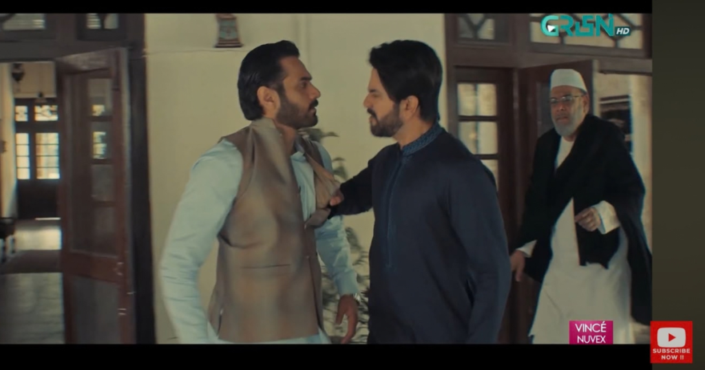 Billo's husband grabbing Baala's collar in Mitti De Baway latest episode
