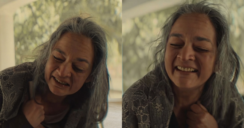 Samiya Mumtaz as Mai Phattan in Mitti De Baway episode 5