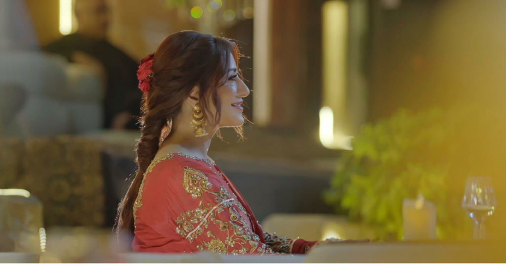 Mehwish Hayat as Sheely at the ghazal night in Rutba