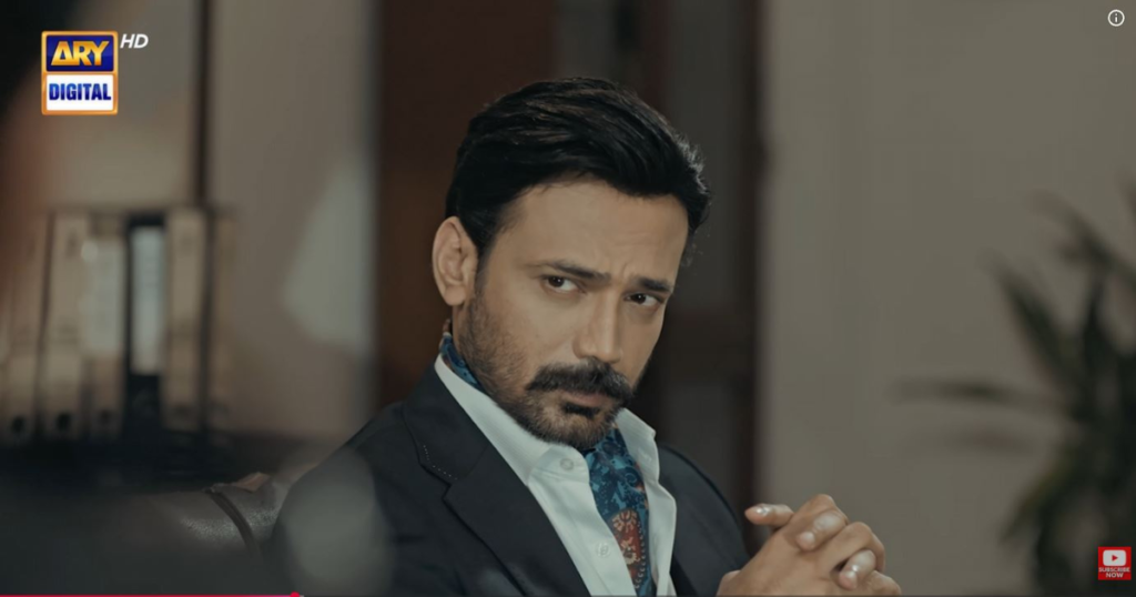 Meer bringing gifts to ASP Hadi in Rutba Episode 4
